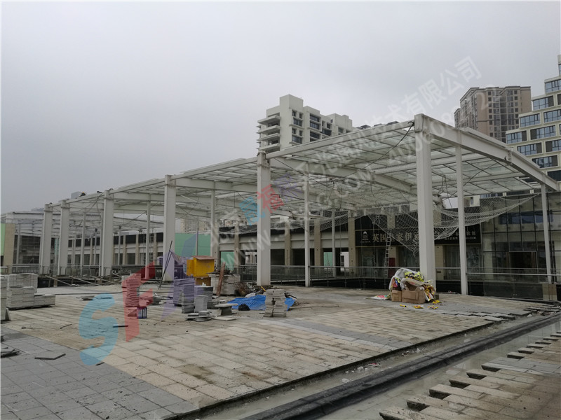 無源消防開啟采光頂